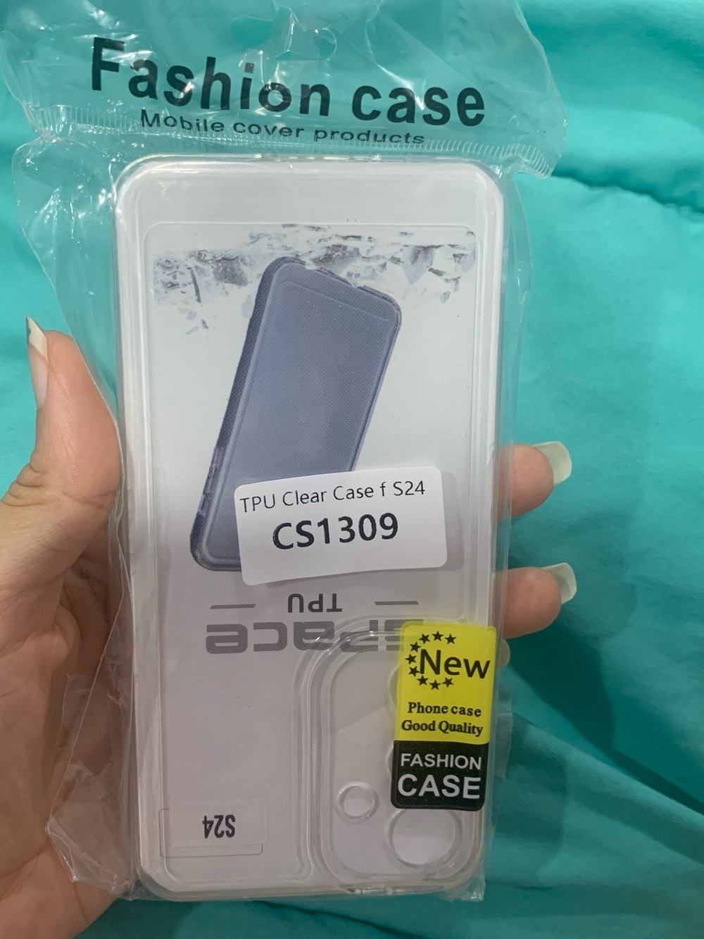 Clear shockproof TPU Phone Case - Transparent. Works for s20, S21, S22, S23, S24